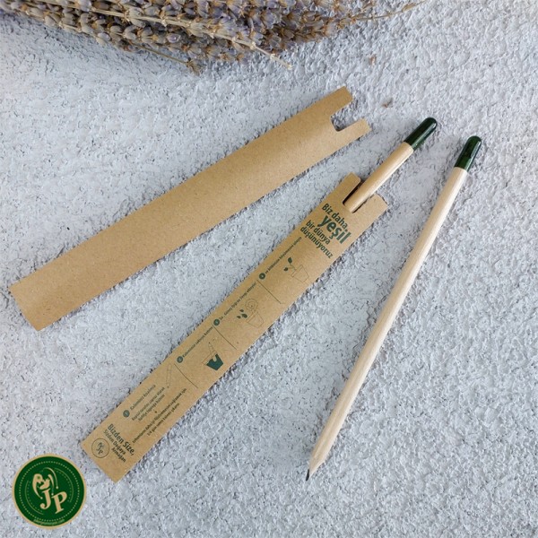 Tohumlu Kurşun Kalem - Yeşil Kapsül